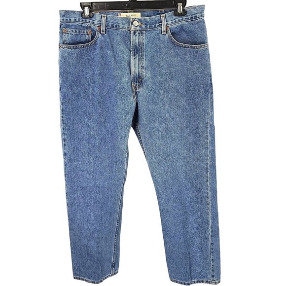 Levi's Other - Levis 505 Mens Jeans Regular Fit Medium Wash Size 40x32